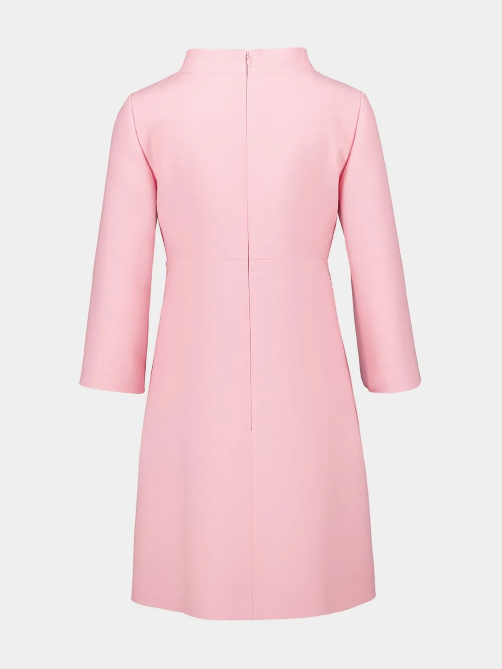 Light Pink Crepe Couture Short Dress sold by Fashion Clinic product image thumbnail 2