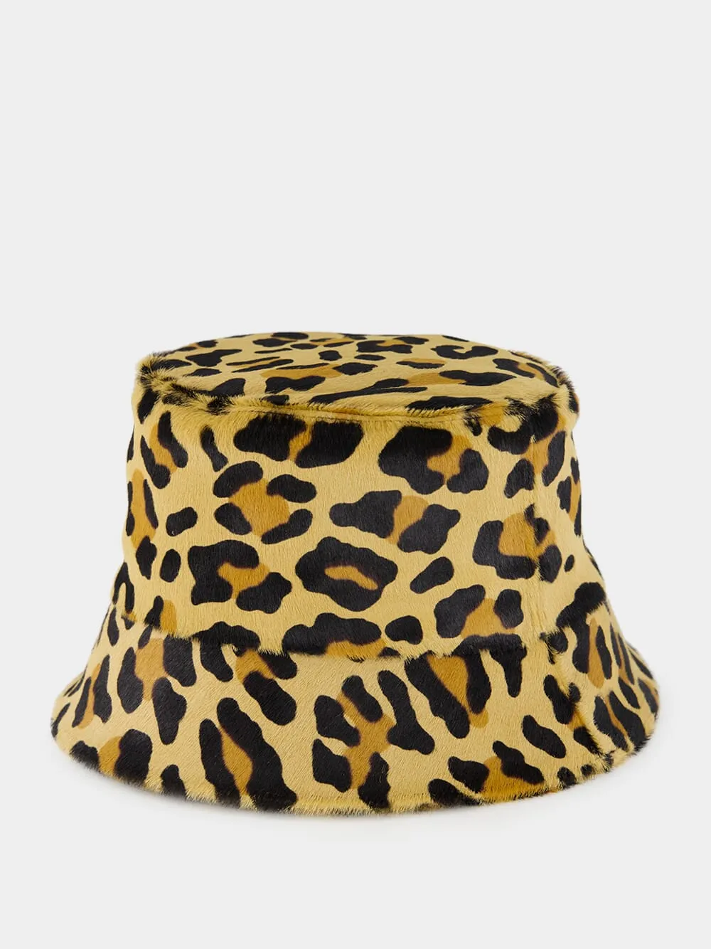 Honey Printed Leather Bucket Hat sold by Fashion Clinic product image thumbnail 3