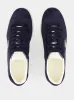 Navy Fabric and Suede Sneakers sold by Fashion Clinic