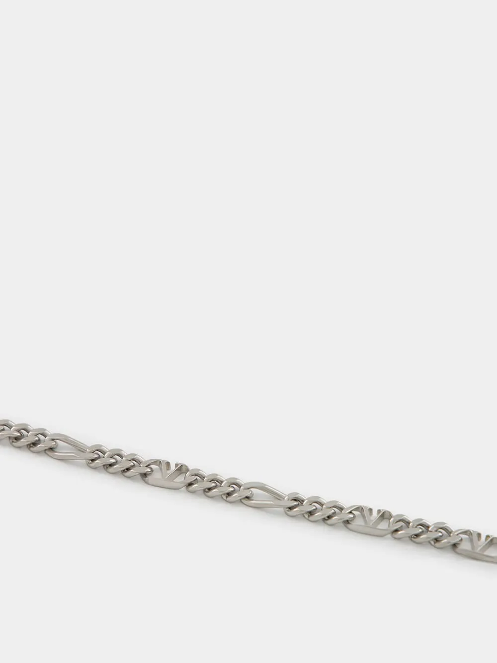Vintage Palladium Silver Chain-Link Bracelet sold by Fashion Clinic product image thumbnail 2
