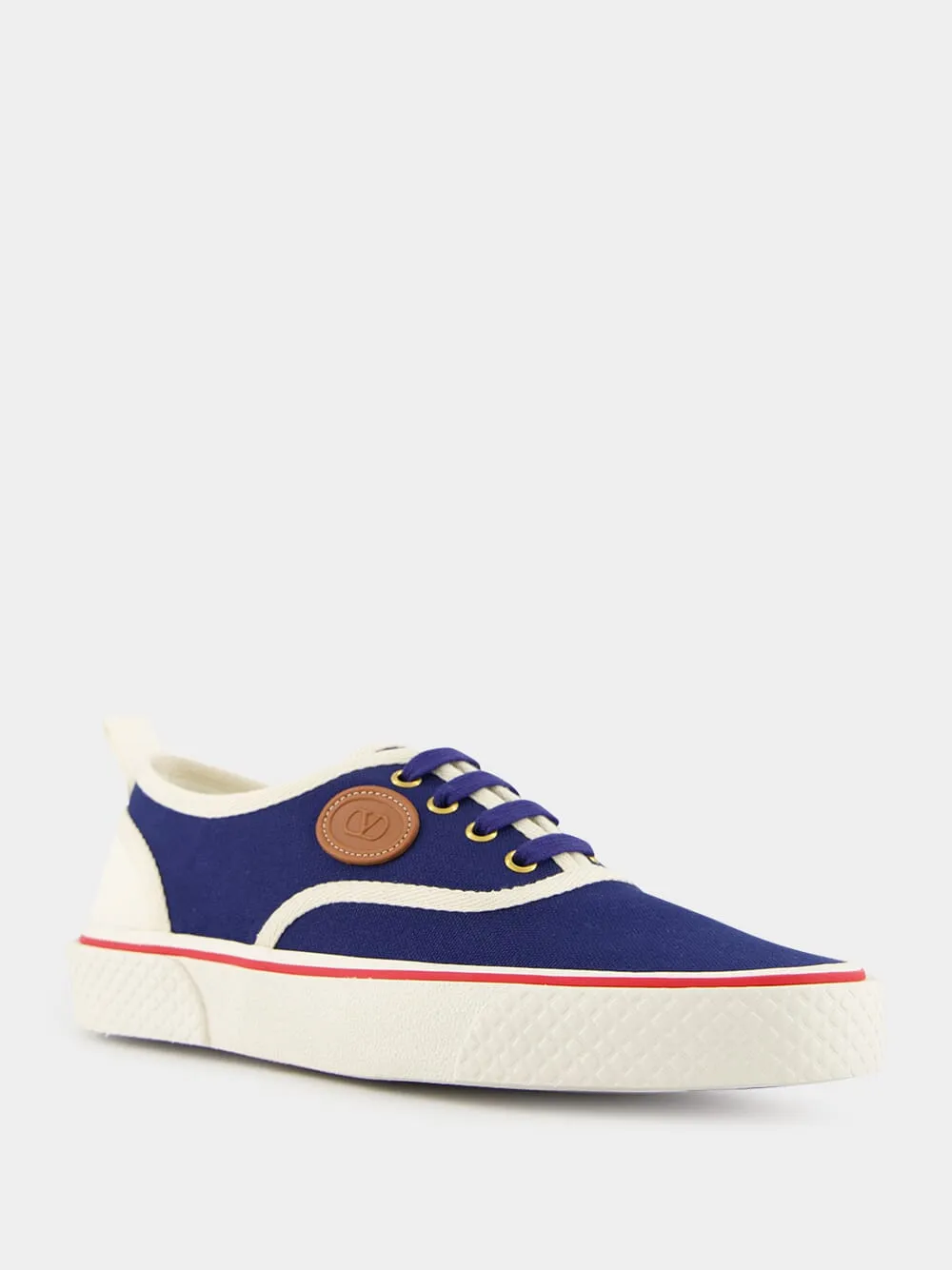 Indigo Nojoke Canvas Trainers sold by Fashion Clinic product image thumbnail 3