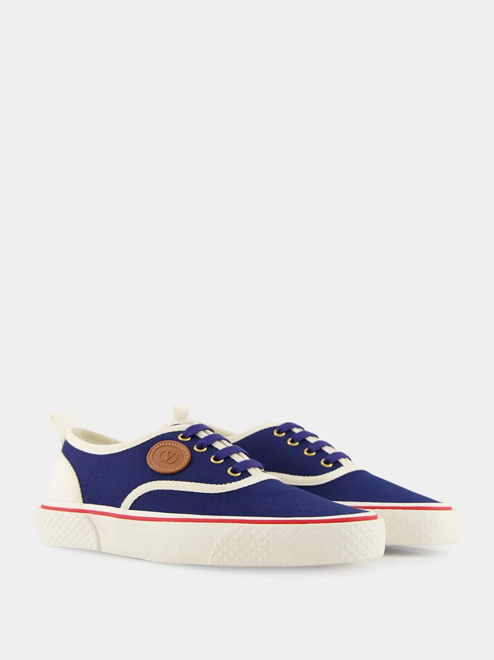 Indigo Nojoke Canvas Trainers sold by Fashion Clinic product image thumbnail 4