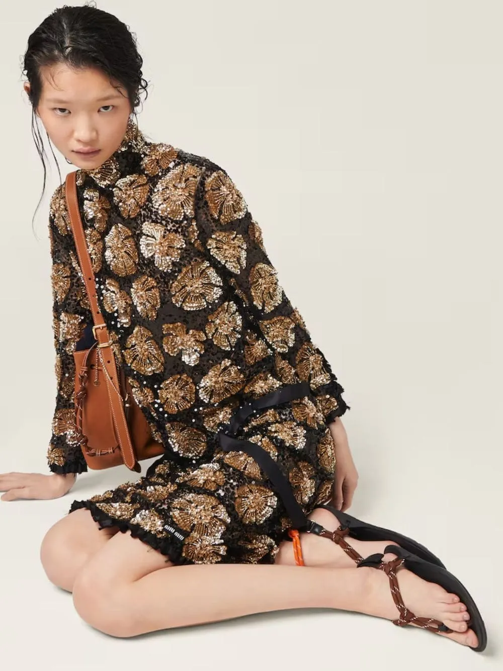 Tobacco Riviere Sandals in Rope sold by Fashion Clinic product image thumbnail 2