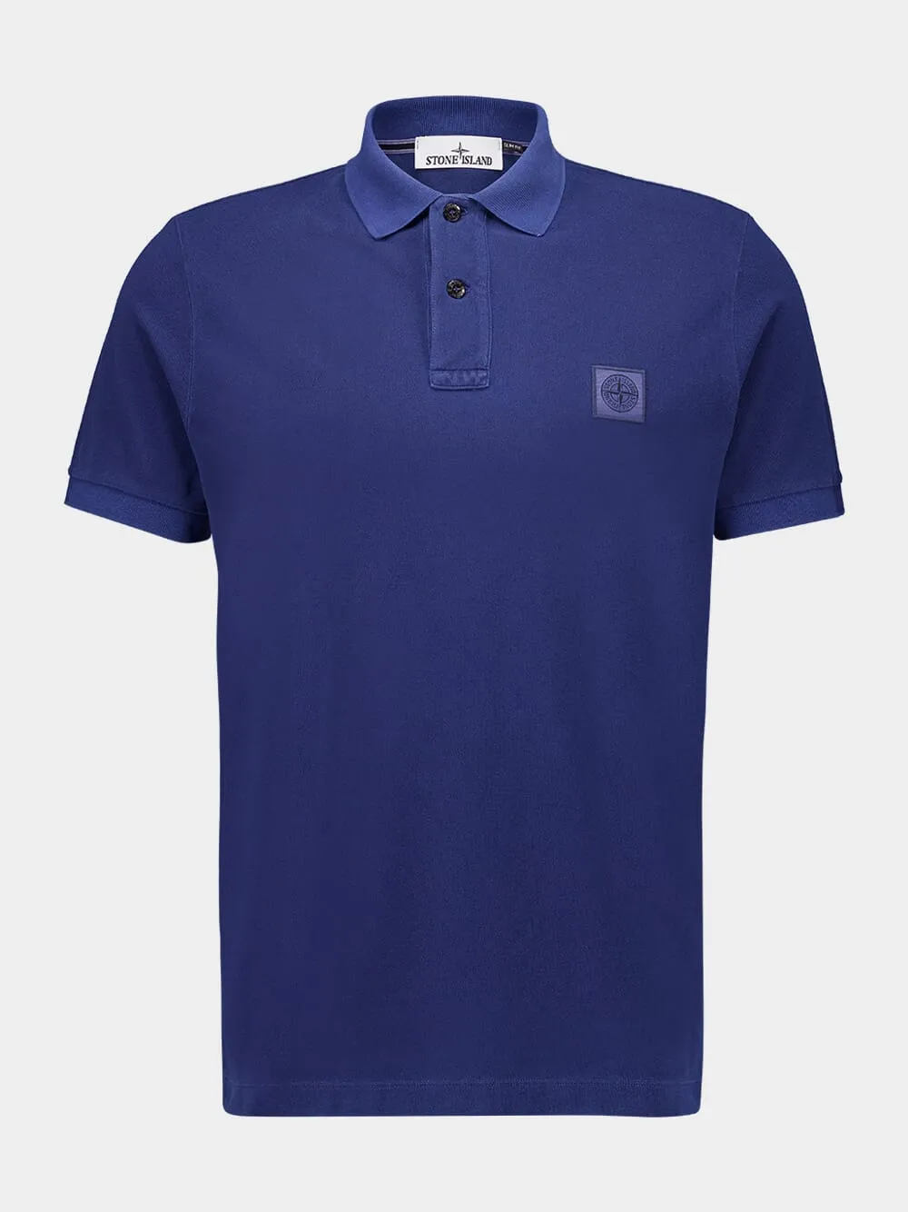 Marine Blue Slim Fit Compass Polo Shirt sold by Fashion Clinic