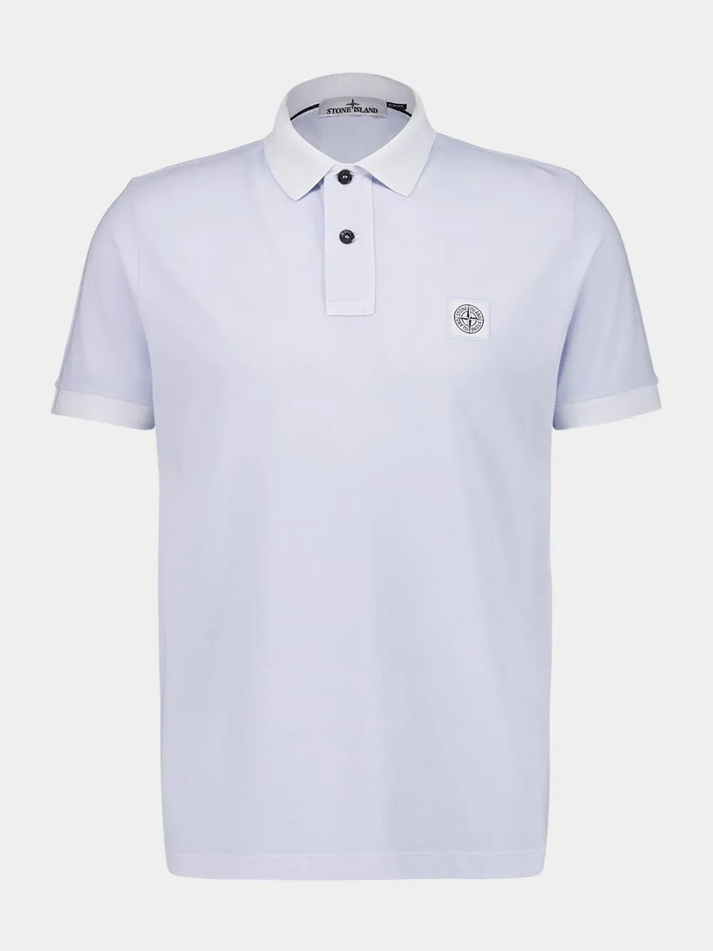 Sky Blue Slim Fit Polo Shirt sold by Fashion Clinic