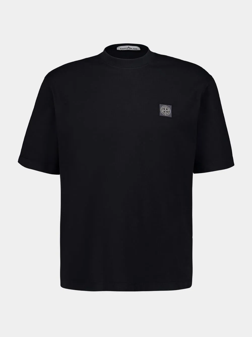 Black Compass Patch Short-Sleeve T-Shirt sold by Fashion Clinic