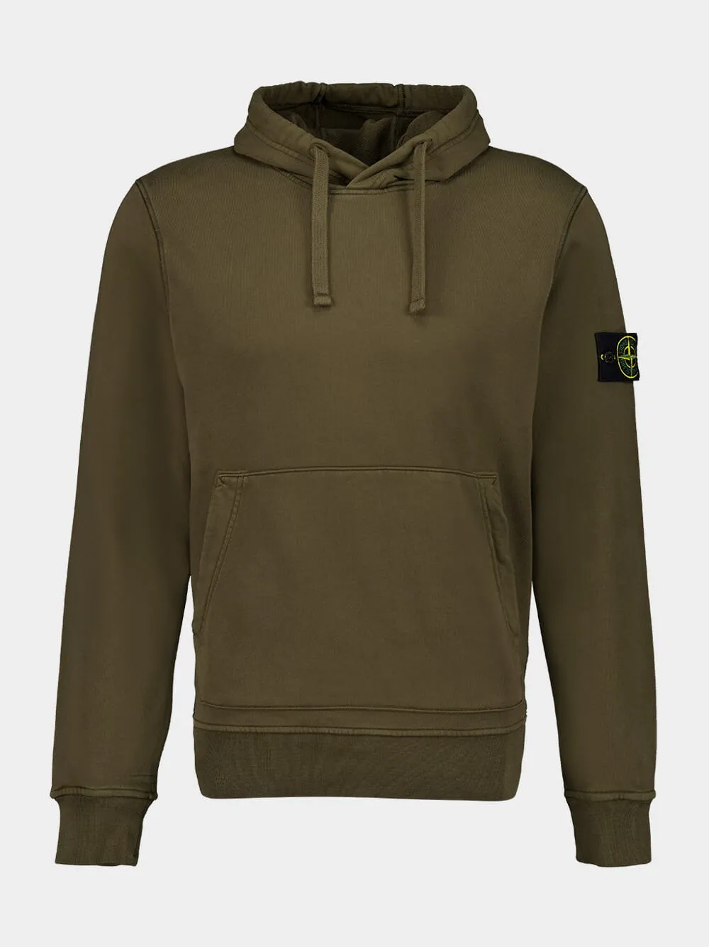 Military Green Hooded Sweatshirt sold by Fashion Clinic