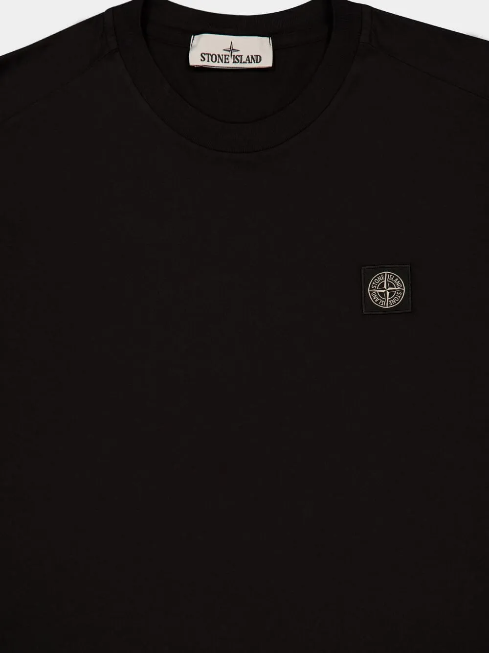Black Slim Fit T-Shirt sold by Fashion Clinic product image thumbnail 3