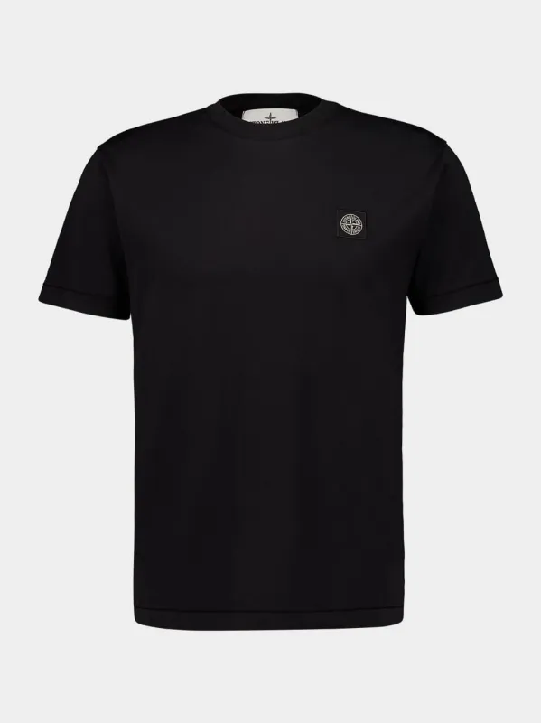 Black Slim Fit T-Shirt sold by Fashion Clinic