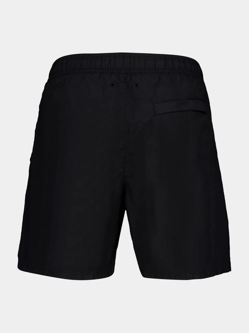 Black Compass Patch Swim Shorts sold by Fashion Clinic product image thumbnail 2