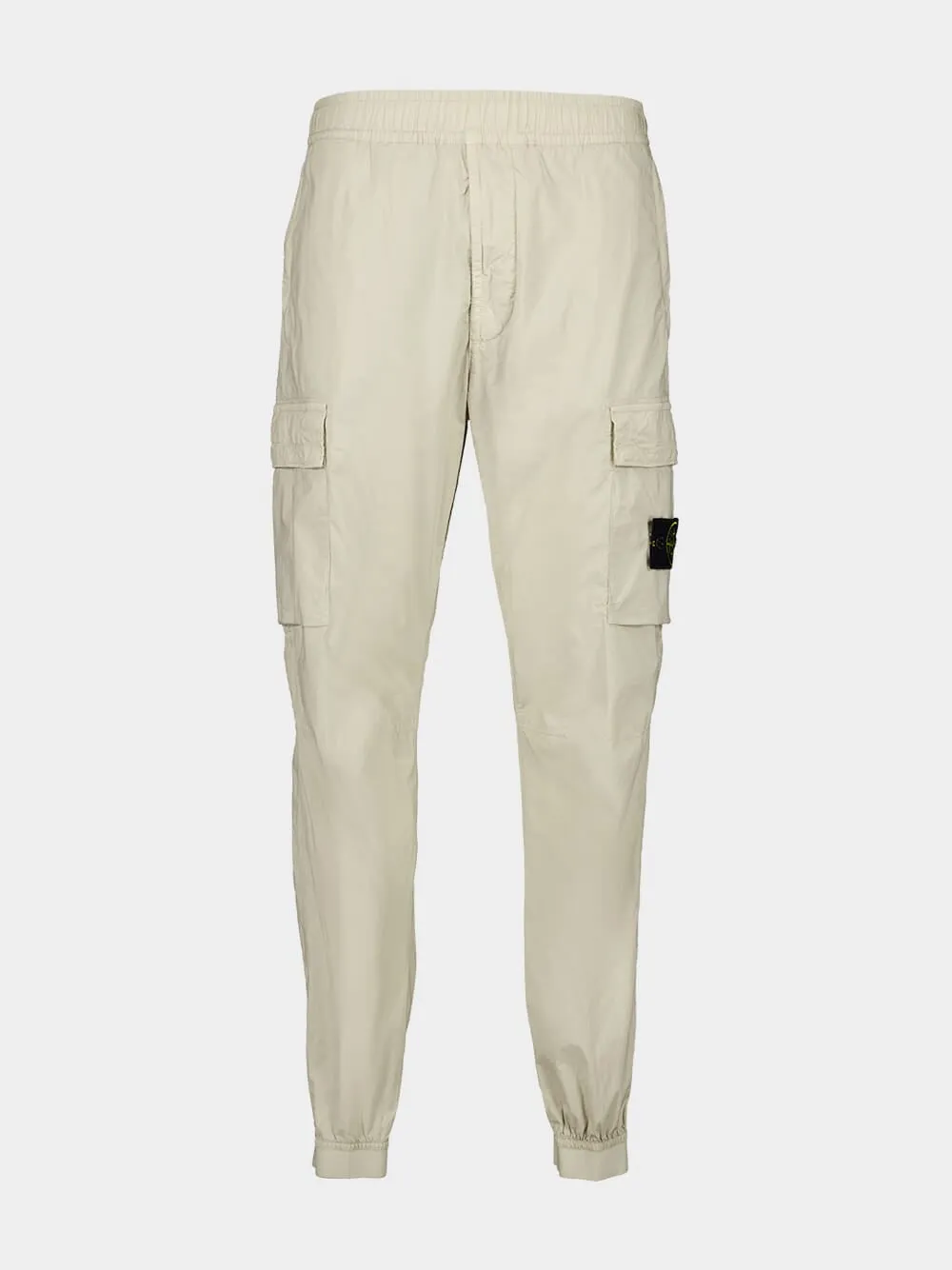 Beige Cargo Track Pants sold by Fashion Clinic