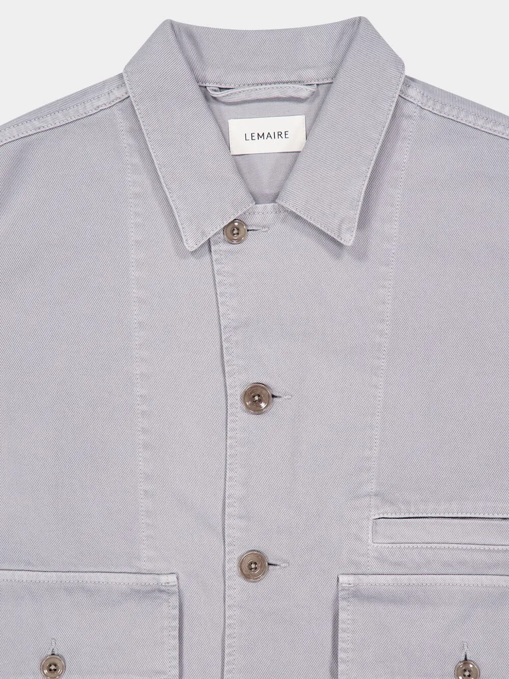 Snowy Blue Grey Boxy Jacket sold by Fashion Clinic product image thumbnail 3