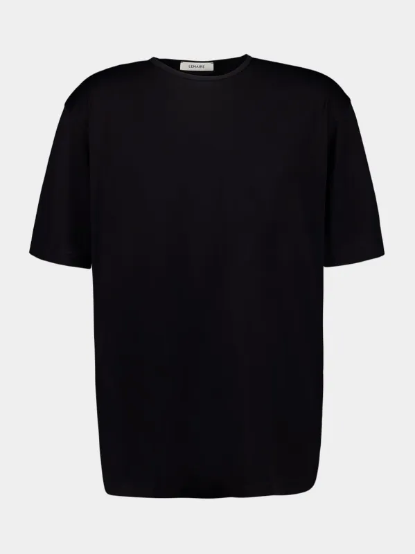 Black Relaxed Fit T-Shirt sold by Fashion Clinic