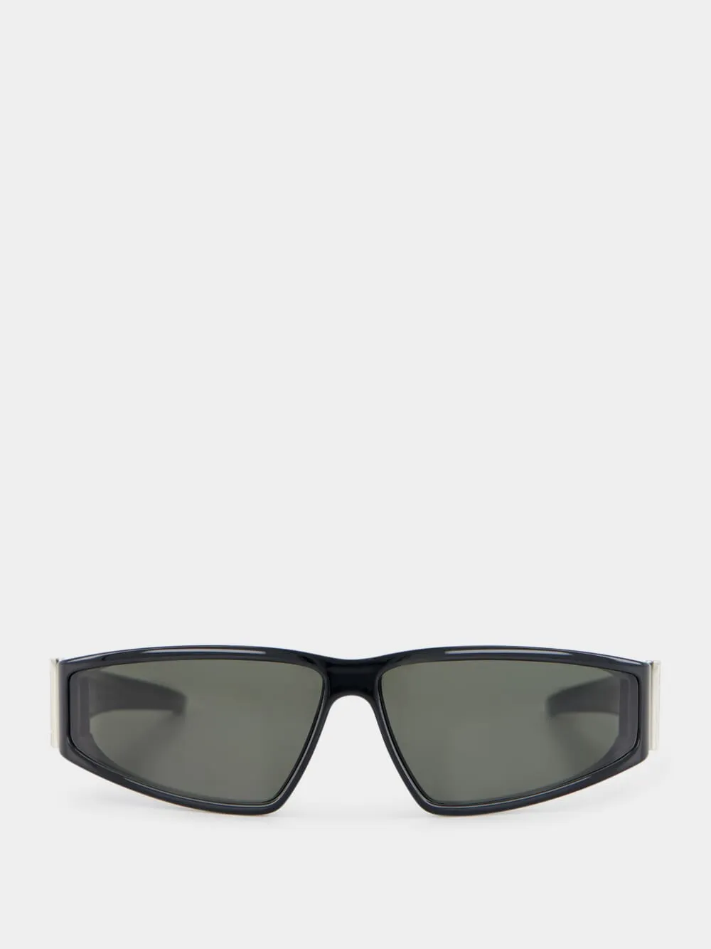 Y2K Wraparound Sunglasses in Black sold by Fashion Clinic