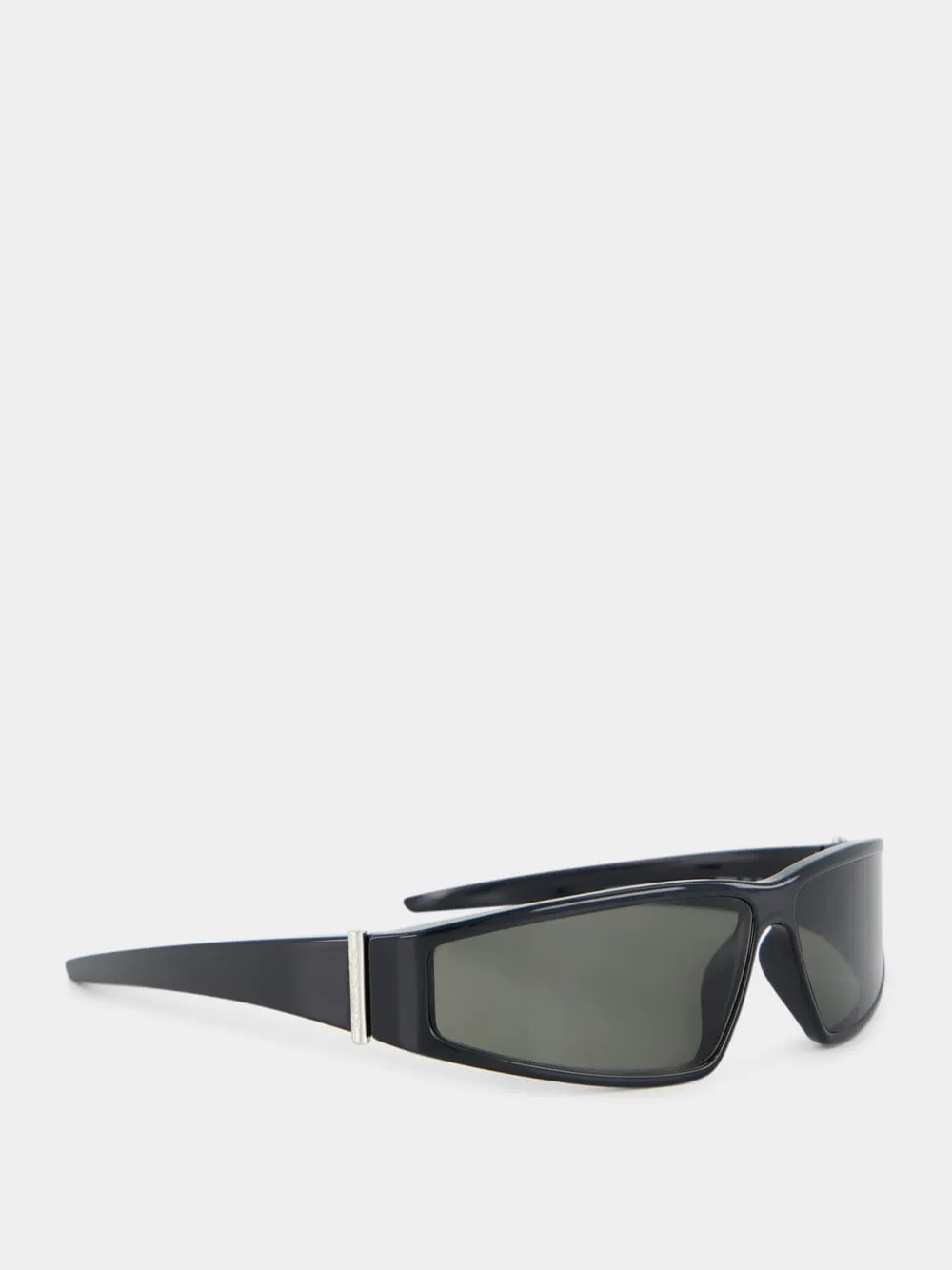 Y2K Wraparound Sunglasses in Black sold by Fashion Clinic product image thumbnail 2