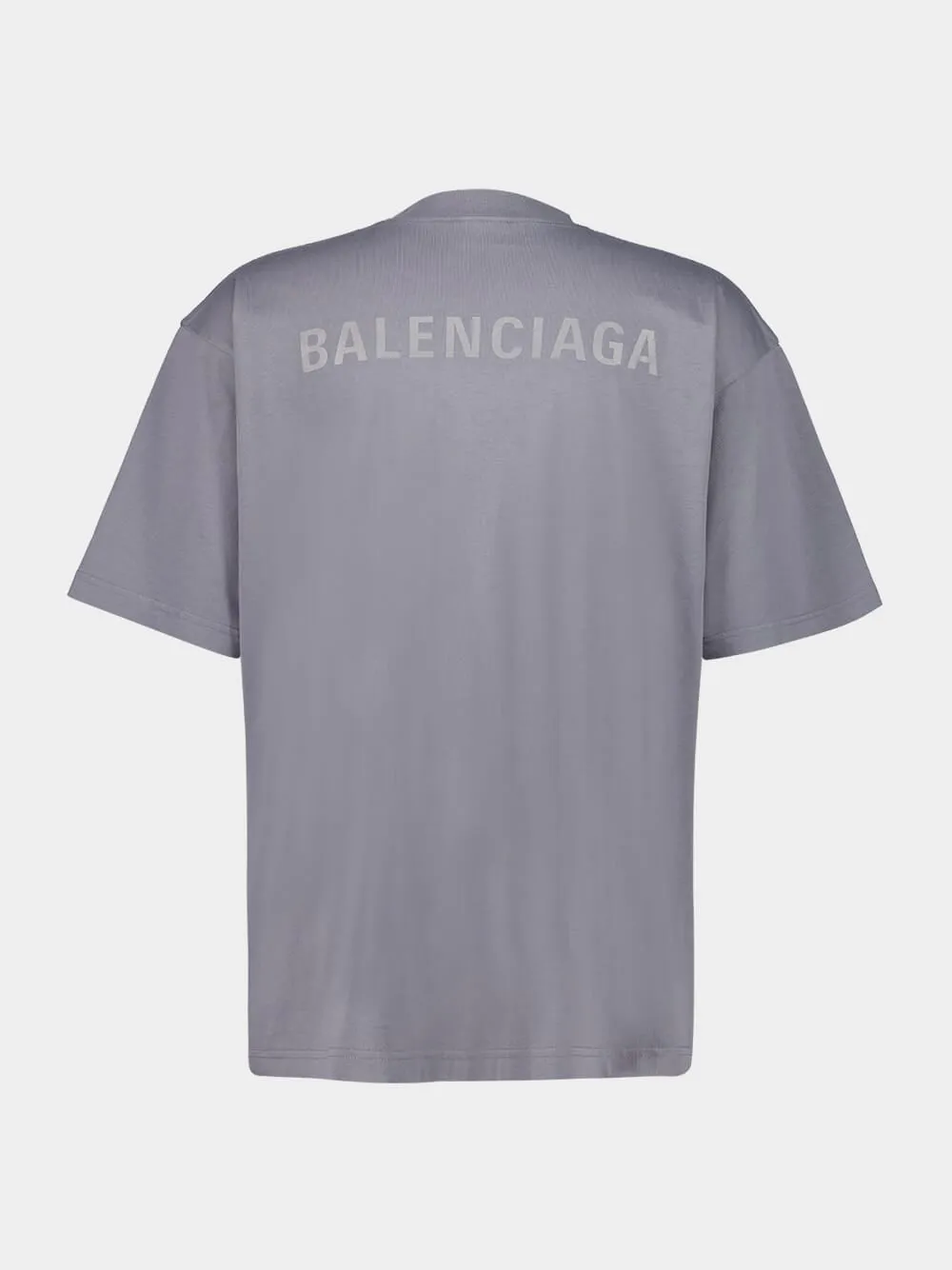 Grey Reflective Medium Fit T-Shirt sold by Fashion Clinic product image thumbnail 2