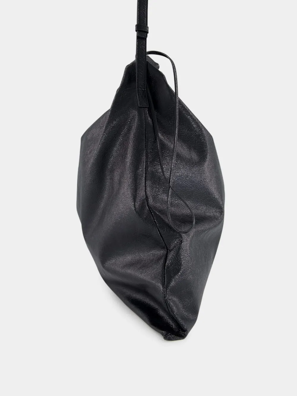 Black Shopper Large Dust Bag Crossbody Pouch sold by Fashion Clinic product image thumbnail 4