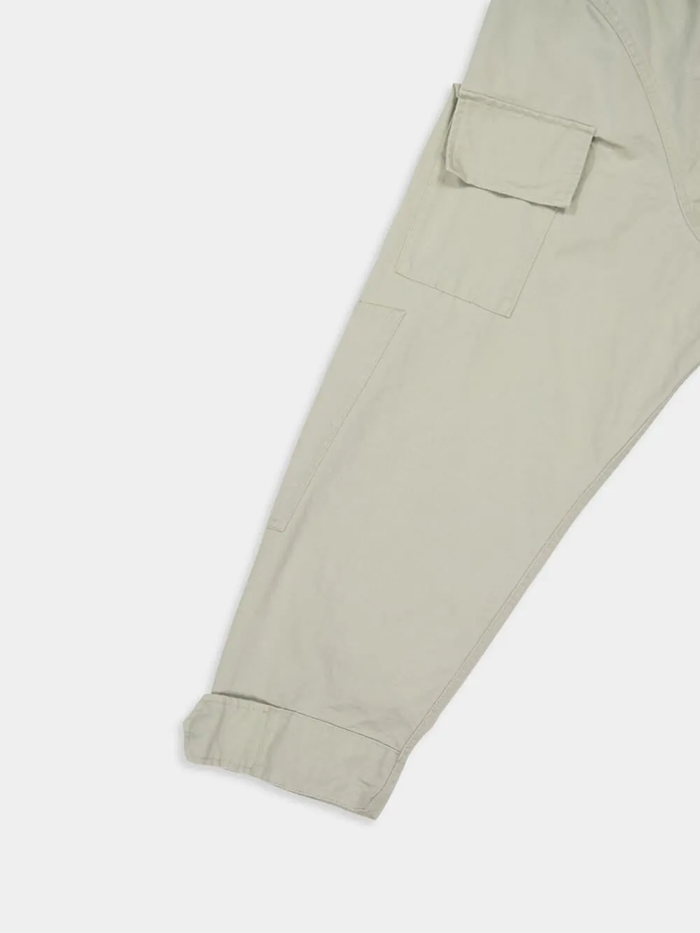 Beige Military Cotton Ripstop Shirt Jacket sold by Fashion Clinic product image thumbnail 4