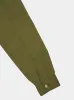 Khaki Cotton Twill Overshirt sold by Fashion Clinic