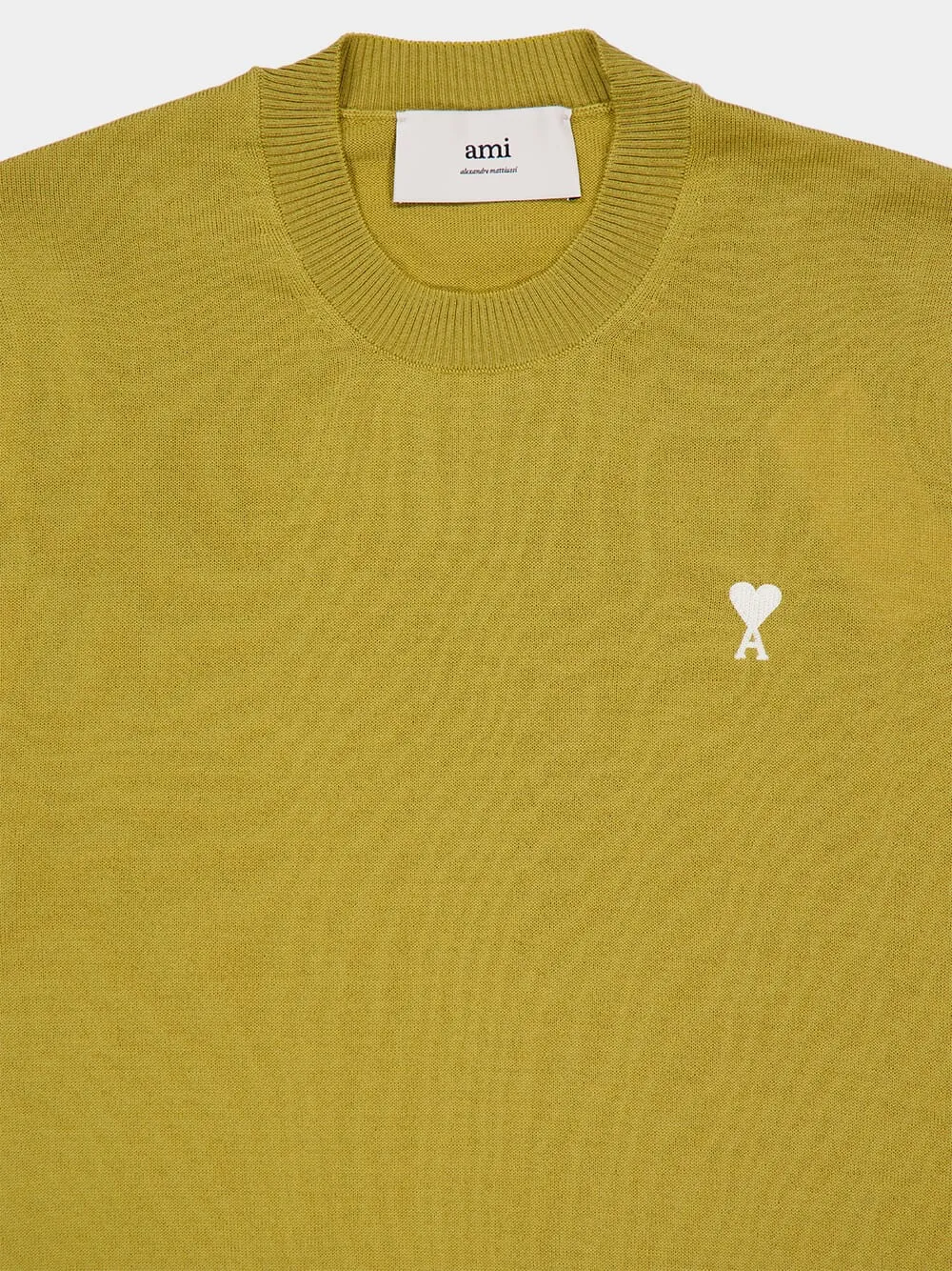 Mustard Wool Crew Neck Sweater sold by Fashion Clinic product image thumbnail 3