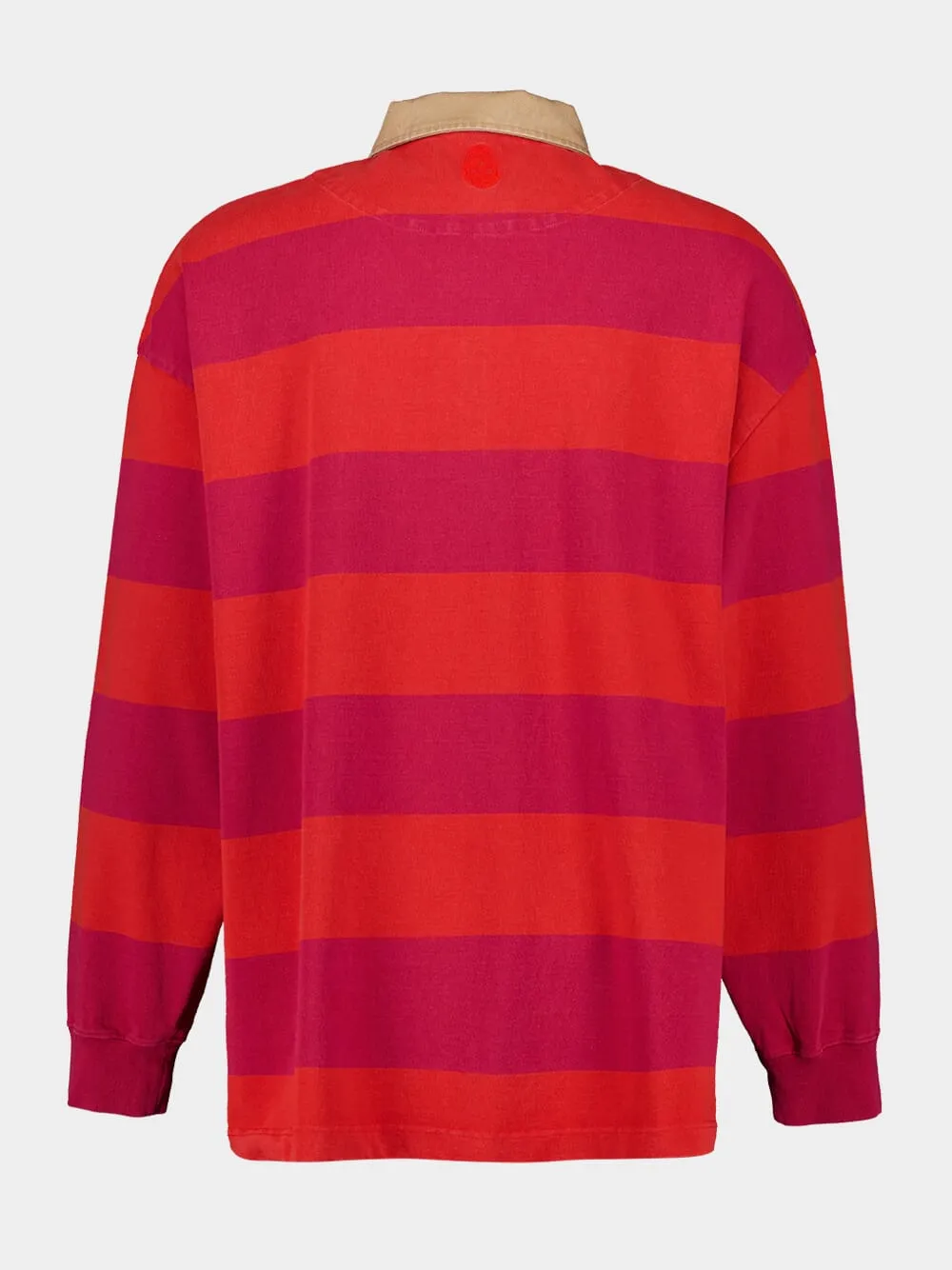 Men's Oversized Rugby Polo Shirt sold by Fashion Clinic product image thumbnail 3