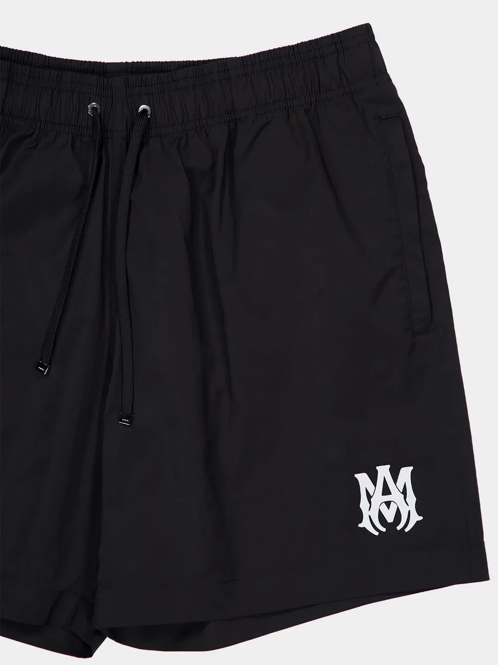 Black MA Core Logo Swim Shorts sold by Fashion Clinic product image thumbnail 3