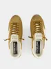 Brown Suede Superstar Sneakers sold by Fashion Clinic