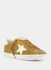 Brown Suede Superstar Sneakers sold by Fashion Clinic