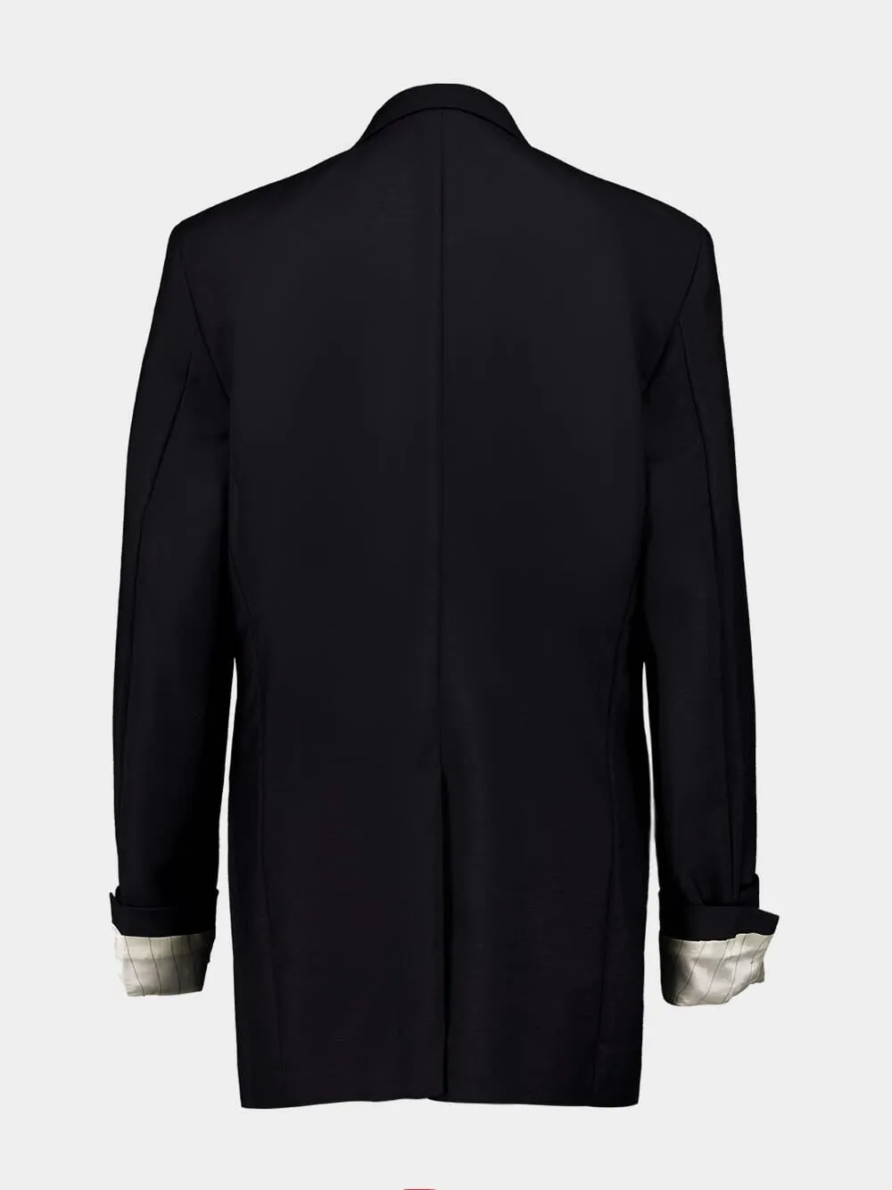 Black Mohair Suit Jacket sold by Fashion Clinic product image thumbnail 2
