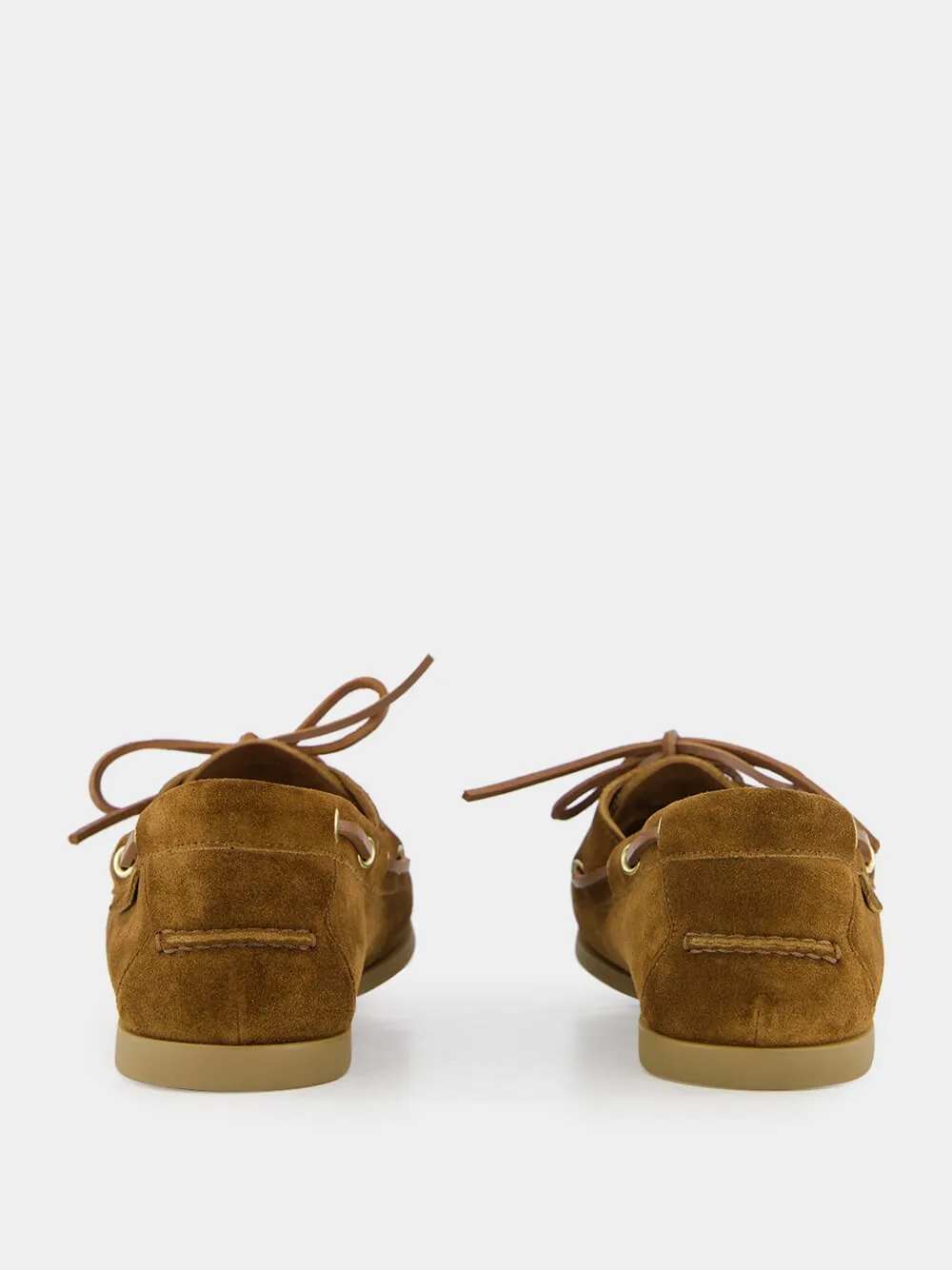 Tobacco Brown Robin Suede Loafers sold by Fashion Clinic product image thumbnail 5