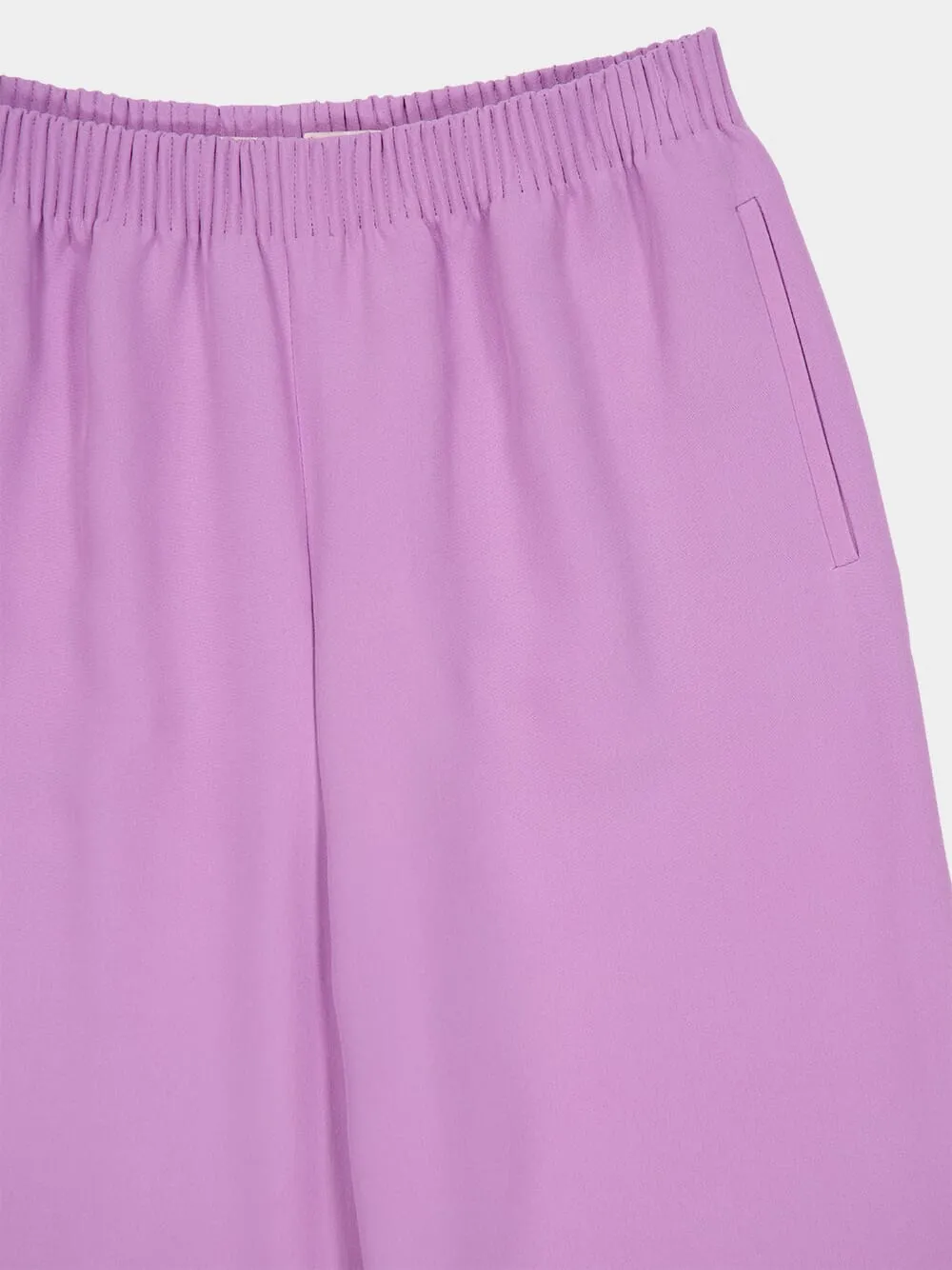 Lilac Cady Couture Silk Trousers sold by Fashion Clinic product image thumbnail 3