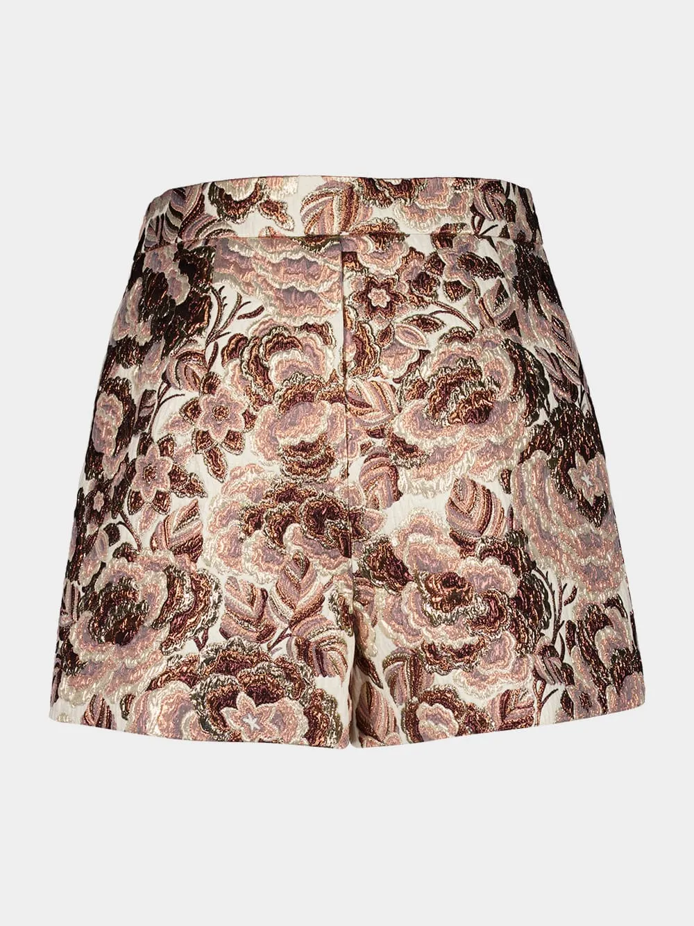 Rose Lurex Matelassé Shorts sold by Fashion Clinic product image thumbnail 2
