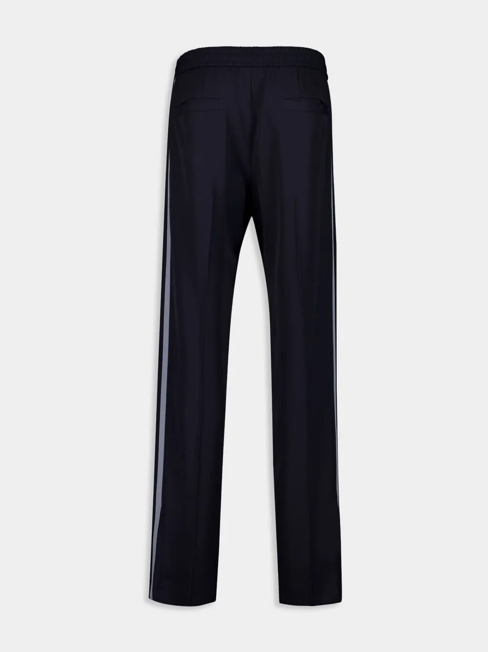 Dark Blue Wool Twill Pant sold by Fashion Clinic product image thumbnail 2