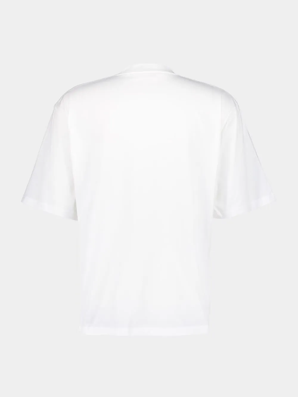 Lily White T-Shirt with Floral Logo Print sold by Fashion Clinic product image thumbnail 2