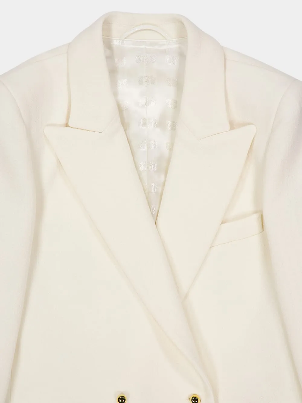 Everyday Blazer in Resolute Cream sold by Fashion Clinic product image thumbnail 5