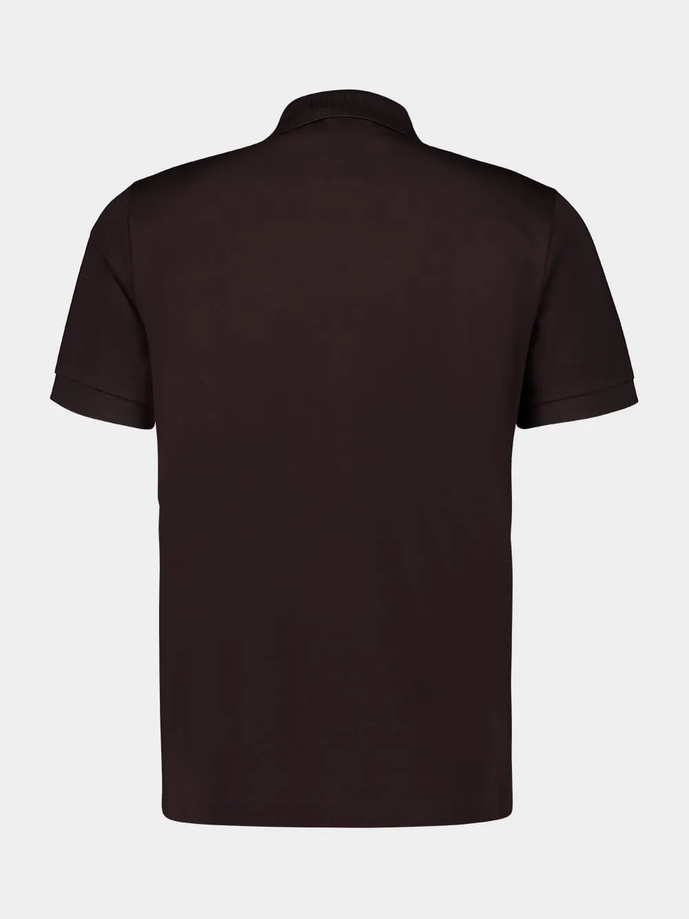 Brown Piqué Polo Shirt sold by Fashion Clinic product image thumbnail 2