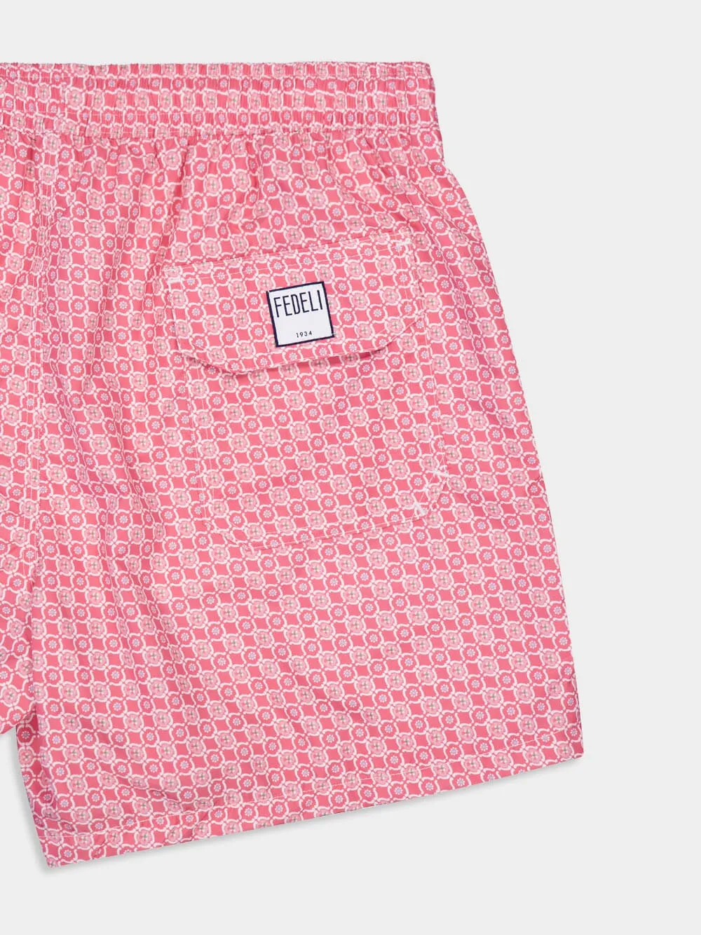 Pink Madeira Sustainable Swim Trunk sold by Fashion Clinic product image thumbnail 4