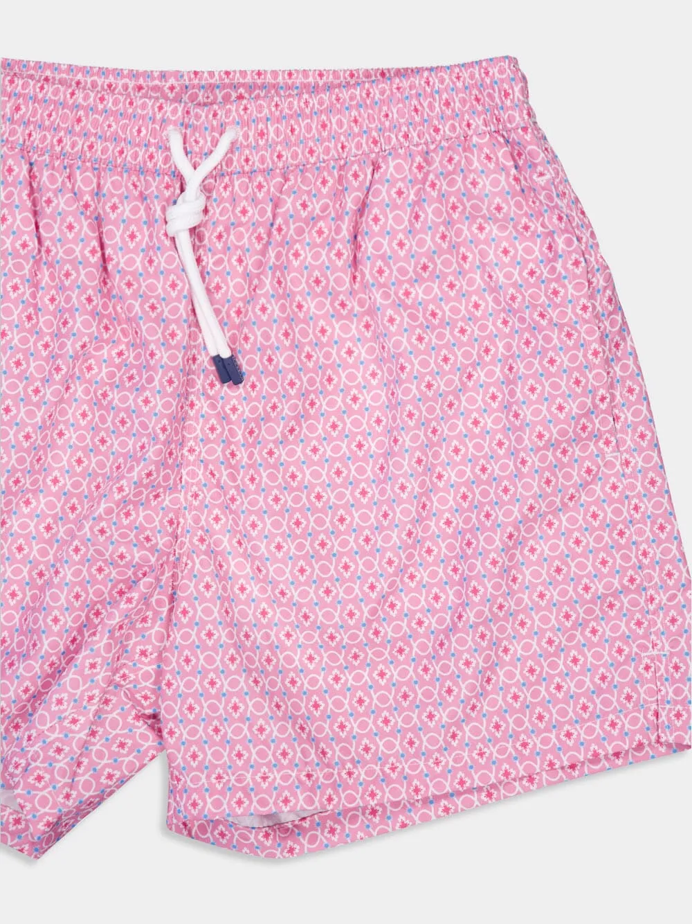 Pink Madeira Vintage Pattern Sustainable Swim Trunk sold by Fashion Clinic product image thumbnail 3