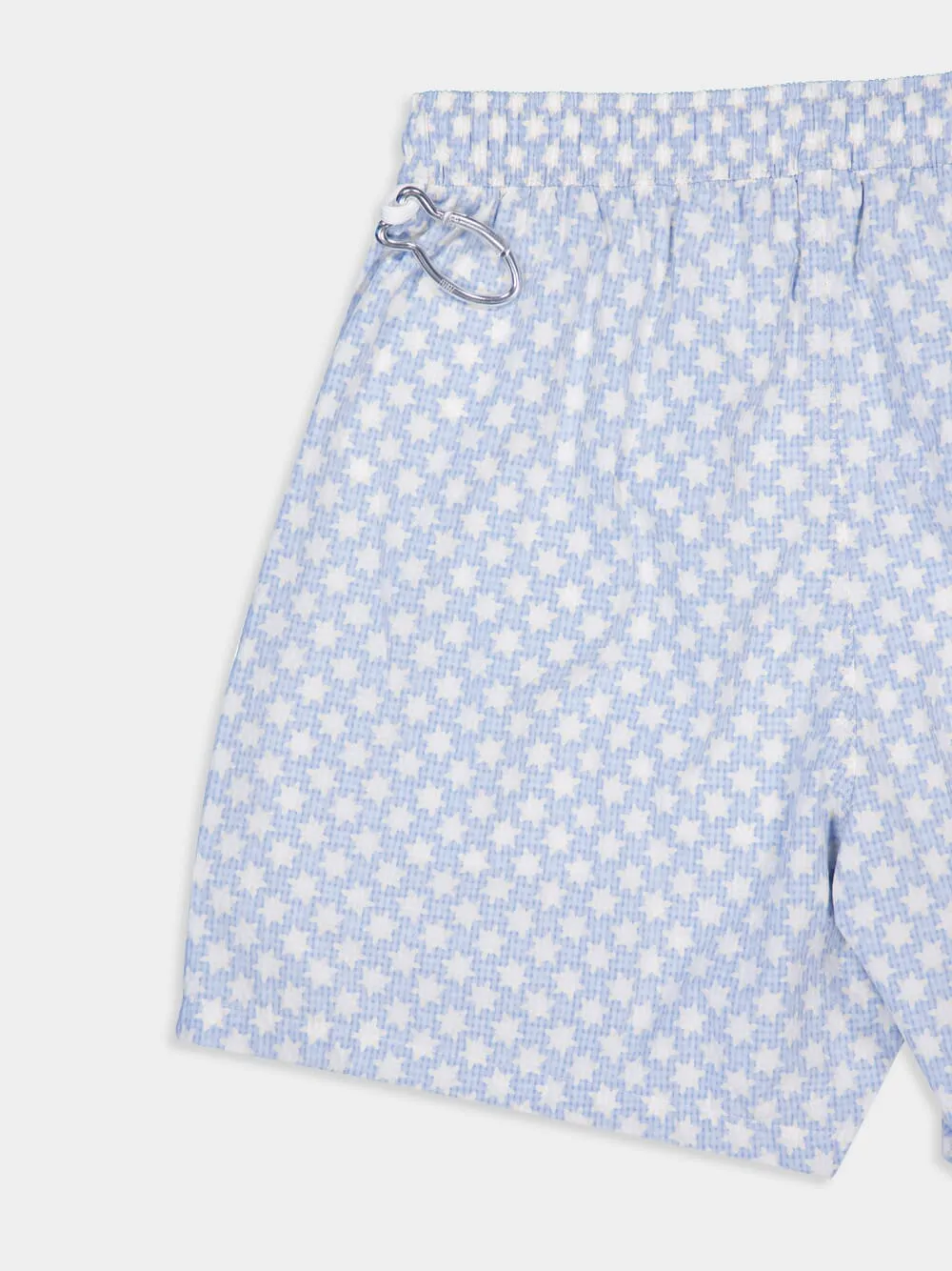 Blue Madeira Sakar Stamp Woven Swim Shorts sold by Fashion Clinic product image thumbnail 4