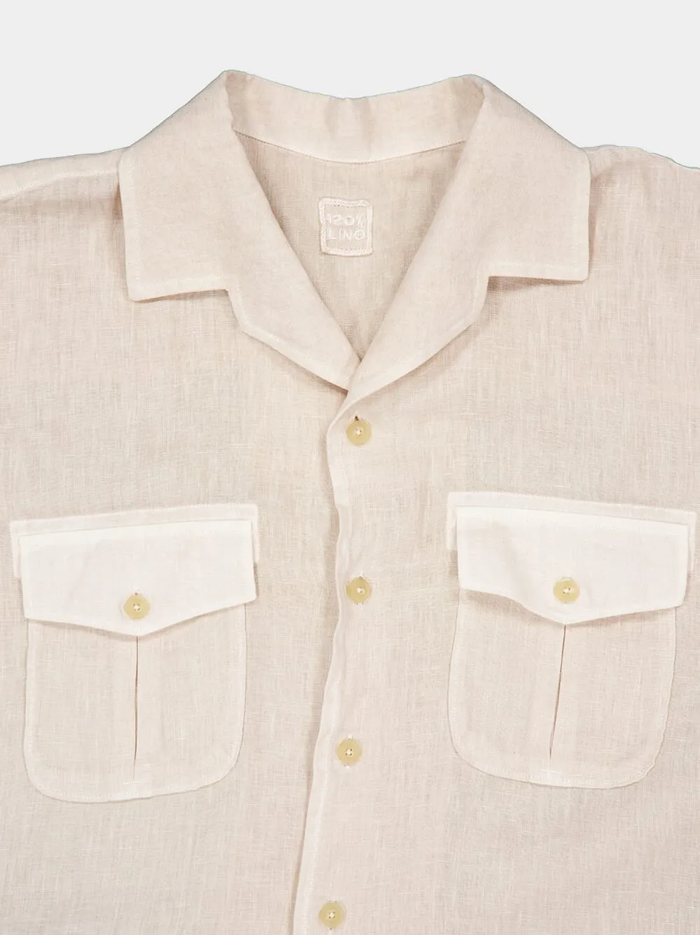 Safari Soft Fade Linen Shirt with Pockets sold by Fashion Clinic product image thumbnail 3