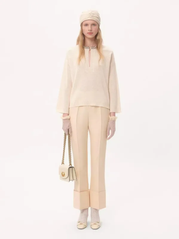 Birch Embroidered Wool Jumper sold by Fashion Clinic