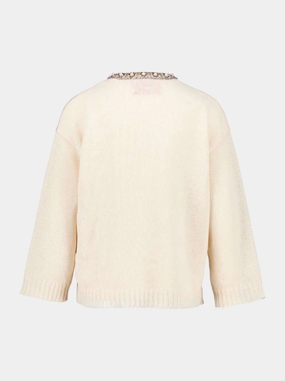 Birch Embroidered Wool Jumper sold by Fashion Clinic product image thumbnail 4