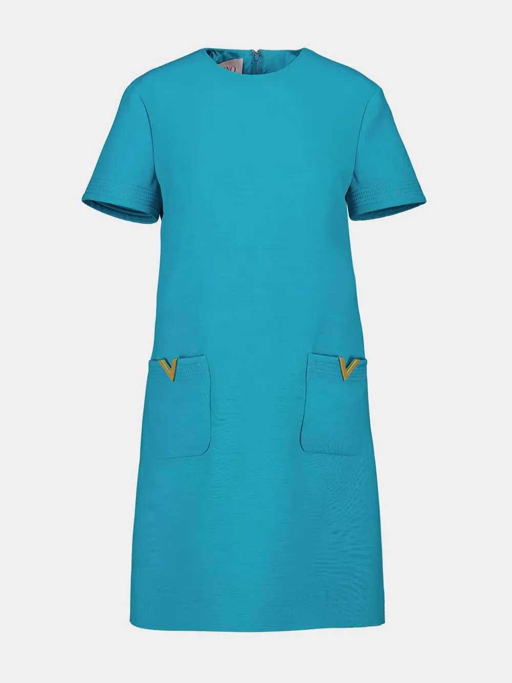 Celestial Crepe Couture Mini Dress sold by Fashion Clinic