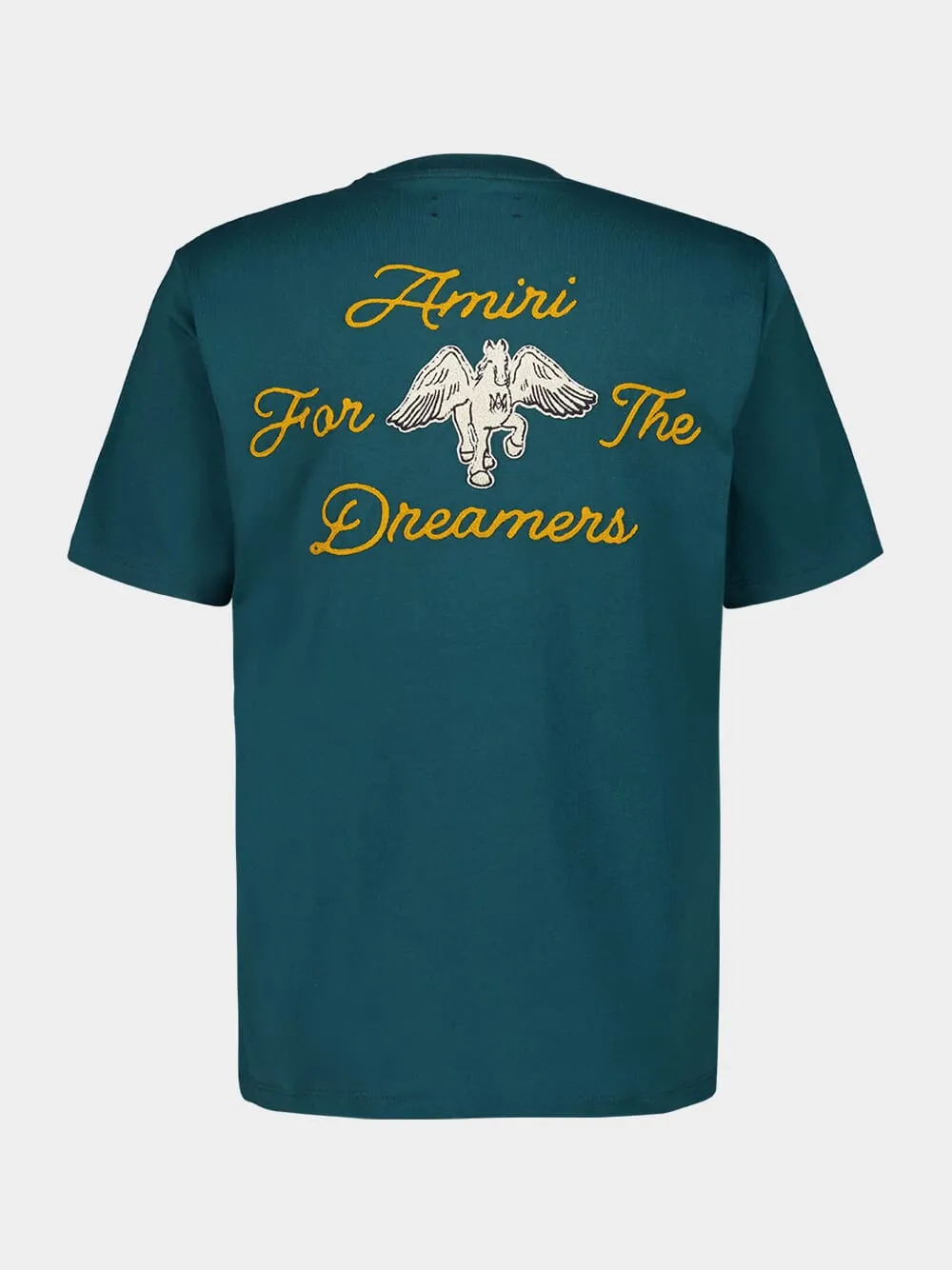 Evergreen Embroidered Dreamers Cotton T-Shirt sold by Fashion Clinic product image thumbnail 2