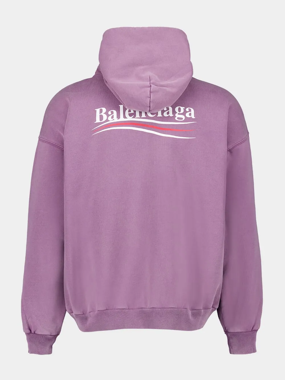 Political Campaign Sweatshirt in Faded Purple sold by Fashion Clinic product image thumbnail 2