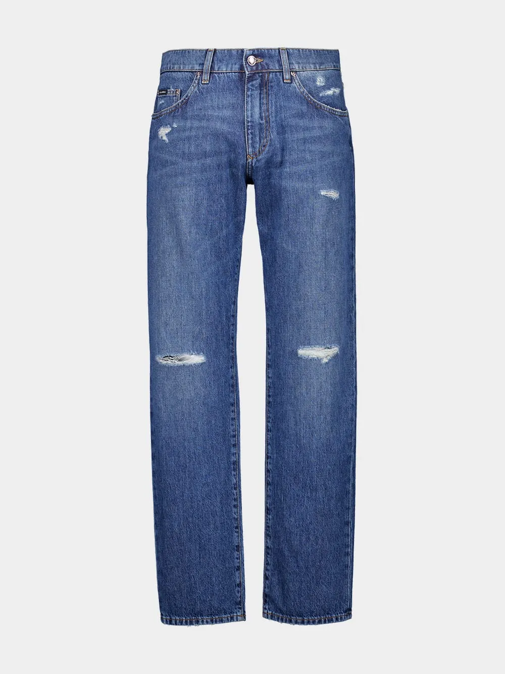 Blue Classic Cotton Jeans with Tag sold by Fashion Clinic