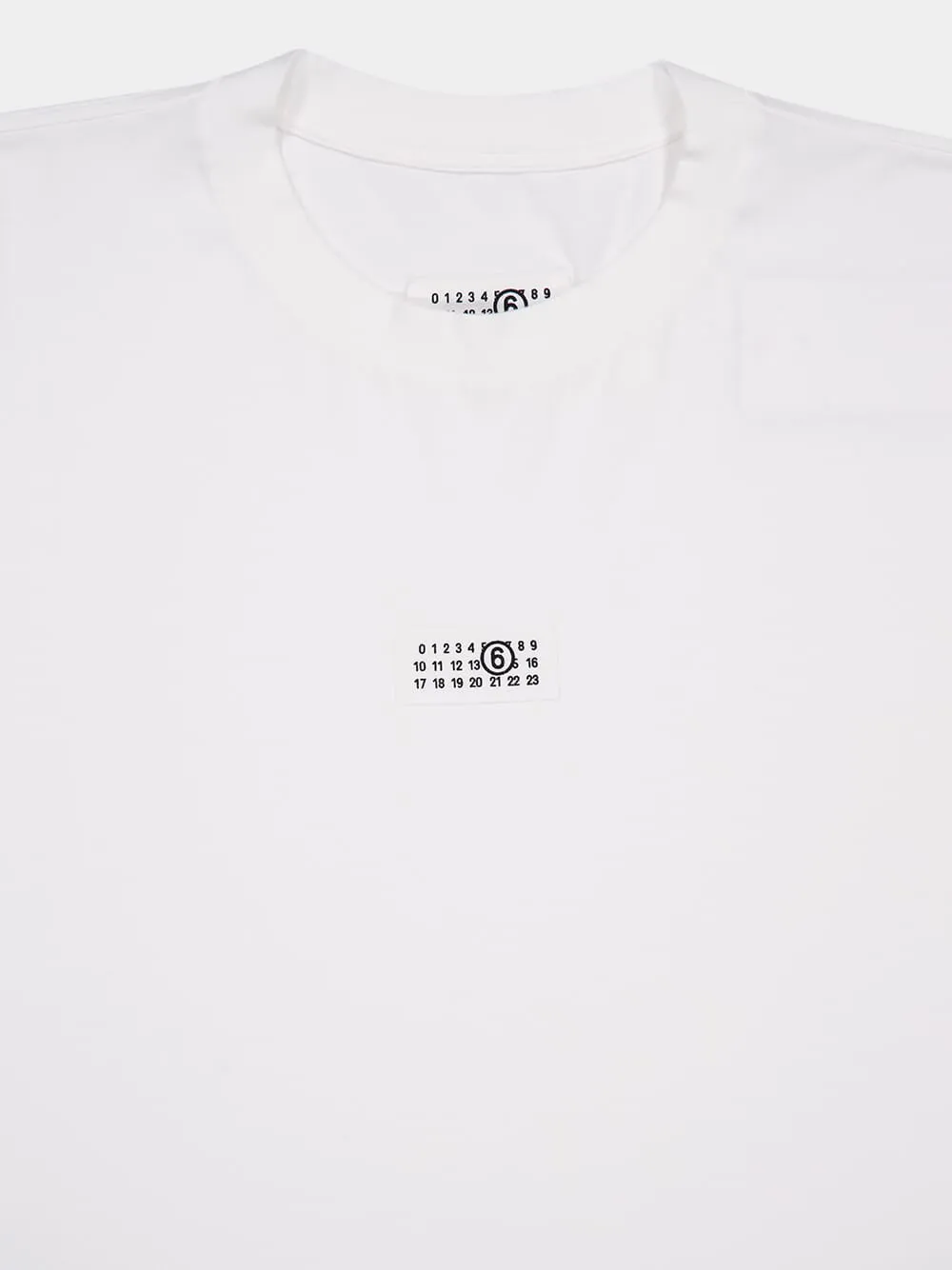 White Numeric Signature T-Shirt sold by Fashion Clinic product image thumbnail 3