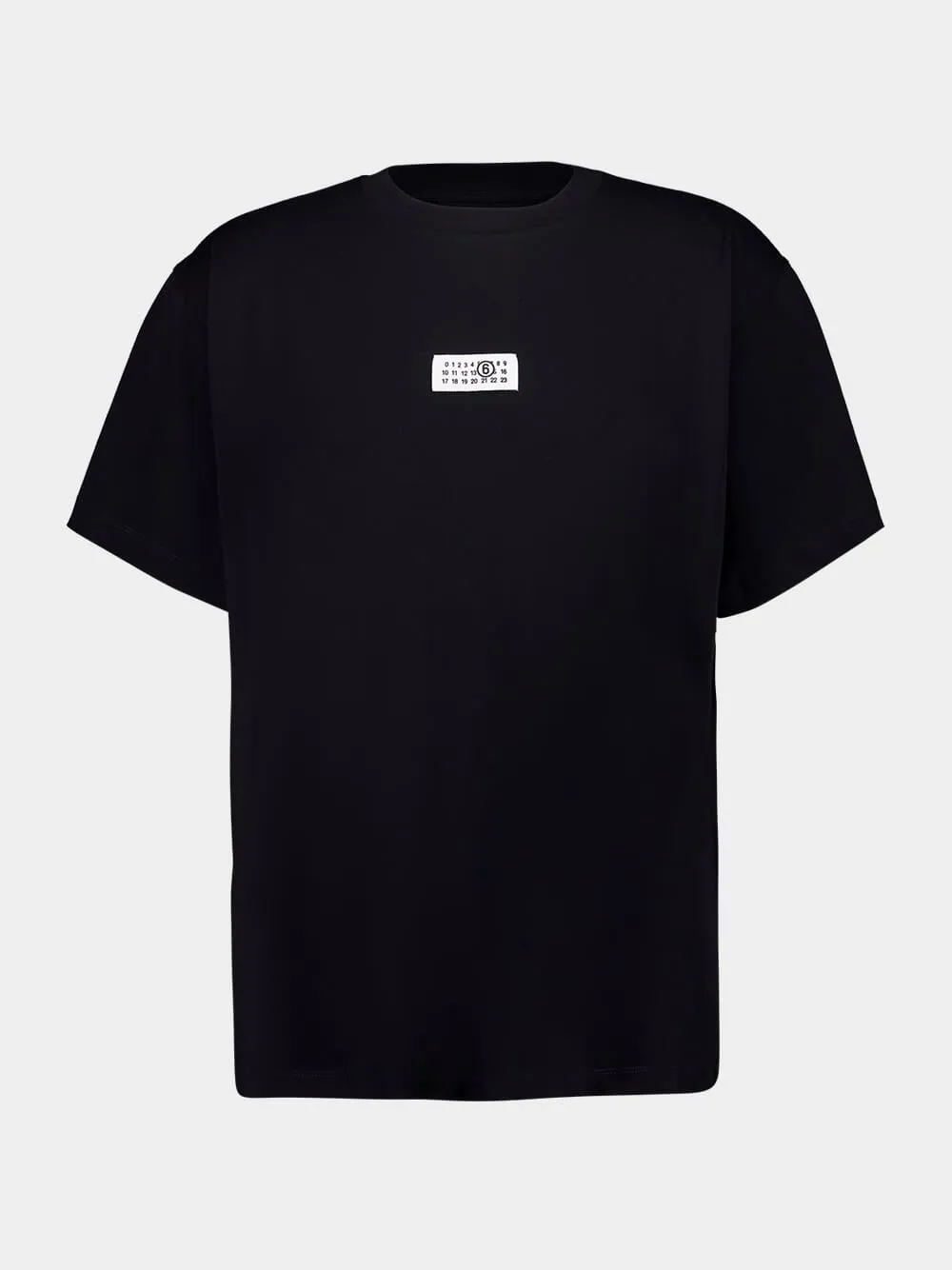 Black Numeric Signature T-Shirt sold by Fashion Clinic product image thumbnail 2