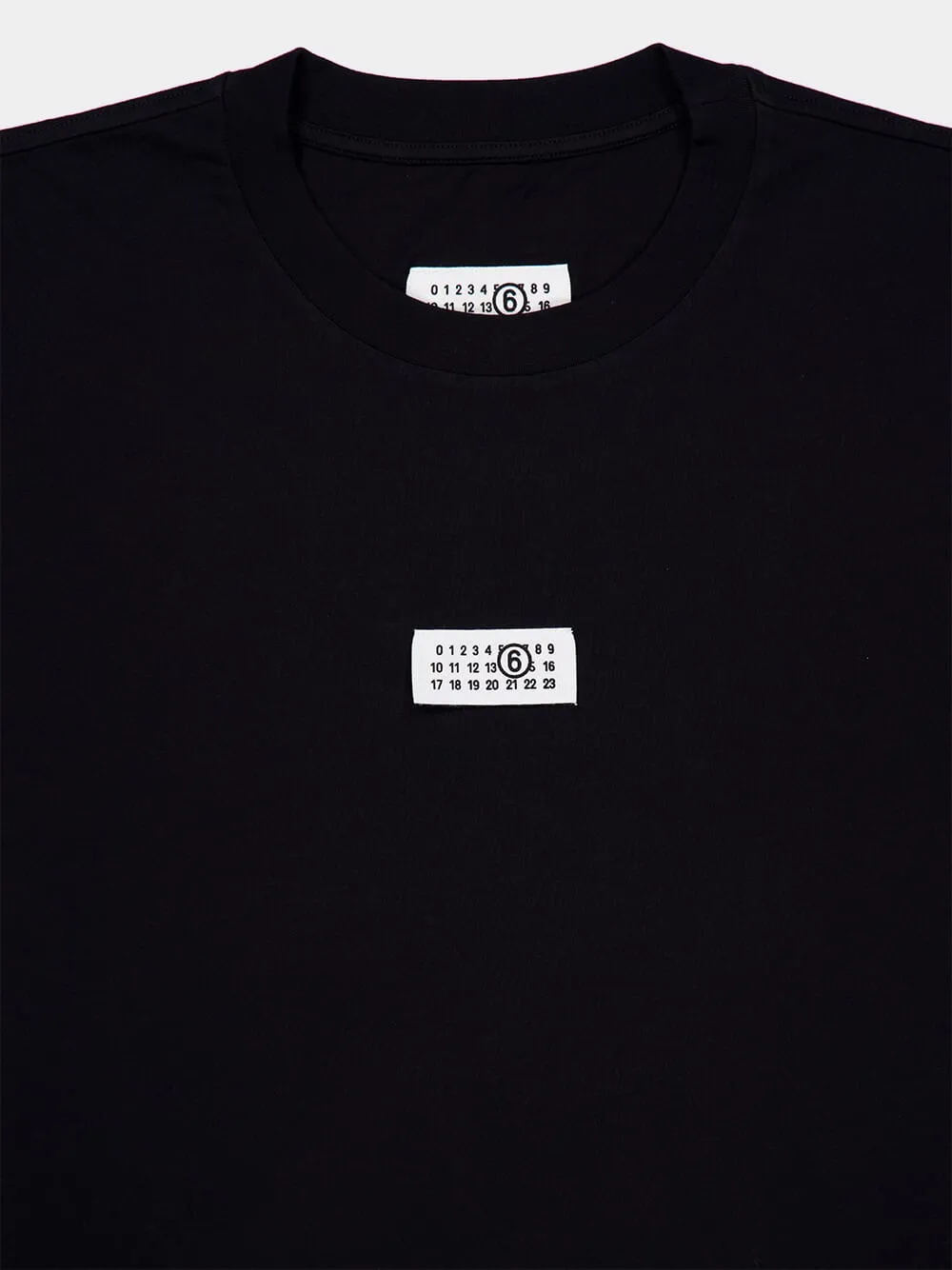 Black Numeric Signature T-Shirt sold by Fashion Clinic product image thumbnail 5