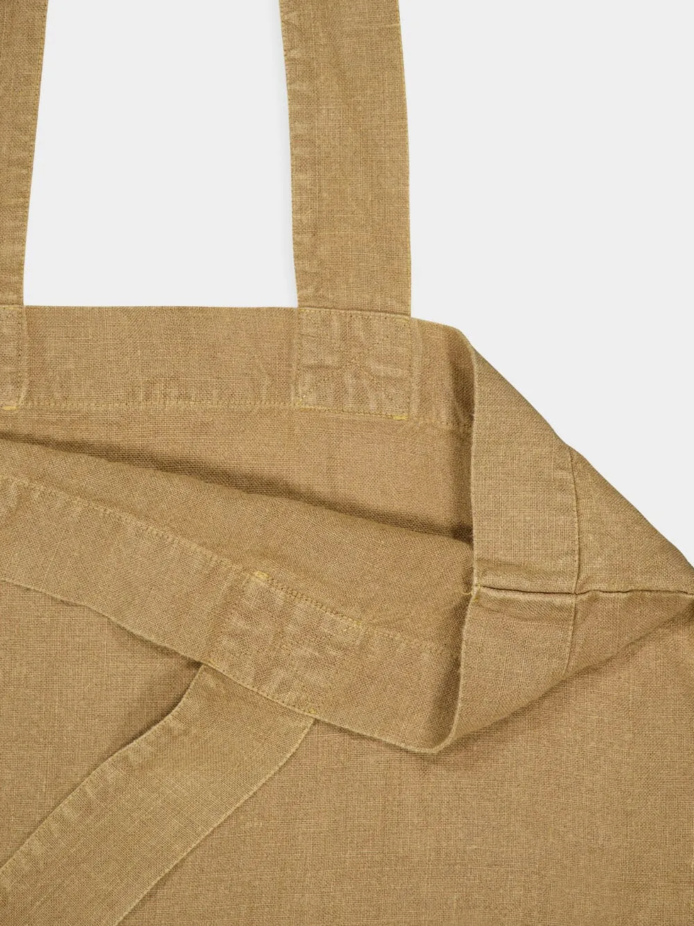 Brown Linen Escapade Bag sold by Fashion Clinic product image thumbnail 3
